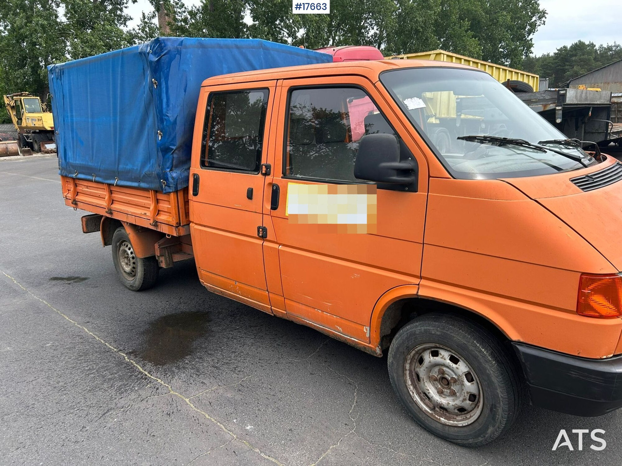 Volkswagen Transporter 1.9D double cab with box body (1992) - Furgão de toldo, Carrinha cabine dupla: foto 5 Volkswagen Transporter 1.9D double cab with box body (1992) - Furgão de toldo, Carrinha cabine dupla: foto 5