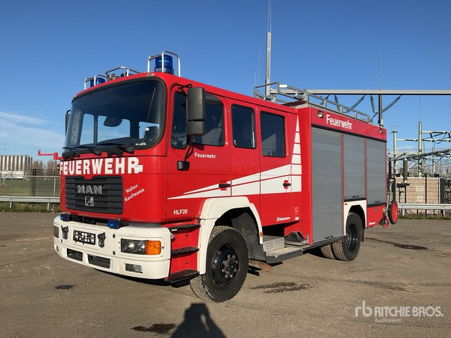 2001 MAN 14.284 MA-LF 4x4 Crew Cab Fire Truck - Carro de bombeiro: foto 2 2001 MAN 14.284 MA-LF 4x4 Crew Cab Fire Truck - Carro de bombeiro: foto 2