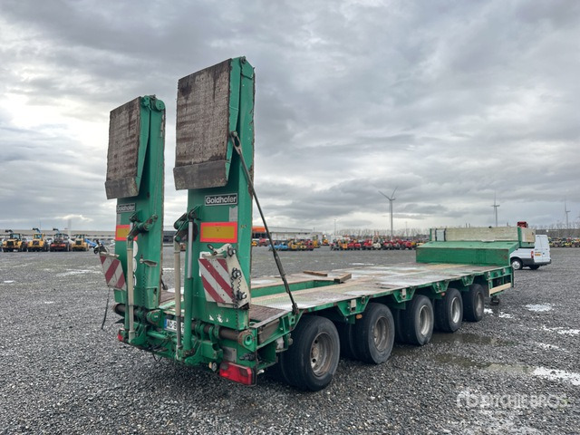 2009 Goldhofer STZ-H5 5 axle Lowboy Trailer - Reboque baixa: foto 3 2009 Goldhofer STZ-H5 5 axle Lowboy Trailer - Reboque baixa: foto 3