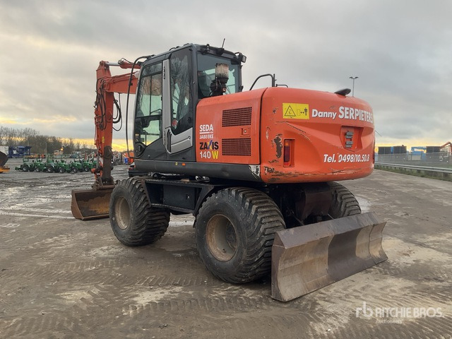 2010 Hitachi ZX140W-3 Wheel Excavator - Escavadeira de rodas: foto 2 2010 Hitachi ZX140W-3 Wheel Excavator - Escavadeira de rodas: foto 2