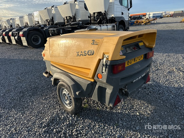 2012 Atlas Copco XAS47DD Mobile Air Compressor - Compressor de ar: foto 3 2012 Atlas Copco XAS47DD Mobile Air Compressor - Compressor de ar: foto 3