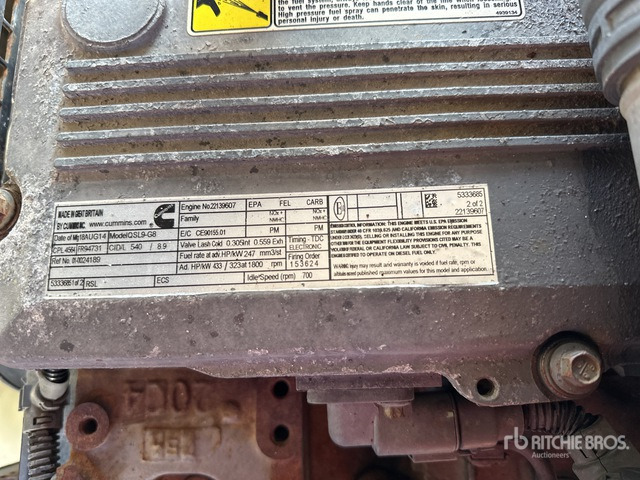 2014 Aggreko GHP/QSL9-G8 Skid-Mounted Generator Set - Gerador elétrico: foto 5 2014 Aggreko GHP/QSL9-G8 Skid-Mounted Generator Set - Gerador elétrico: foto 5