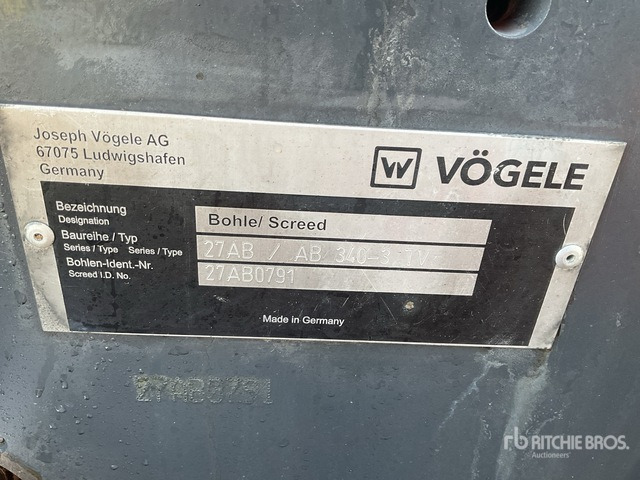 2017 Vogele Super 1303-3i Wheel Asphalt Paver - Acabadora: foto 4 2017 Vogele Super 1303-3i Wheel Asphalt Paver - Acabadora: foto 4