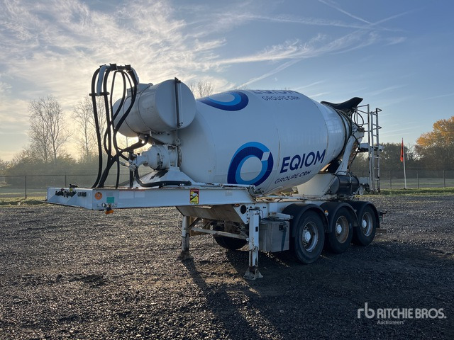 2008 Mol CY F34C00 Tri/A Concrete Mixer Trailer - Máquina de outro: foto 1 2008 Mol CY F34C00 Tri/A Concrete Mixer Trailer - Máquina de outro: foto 1