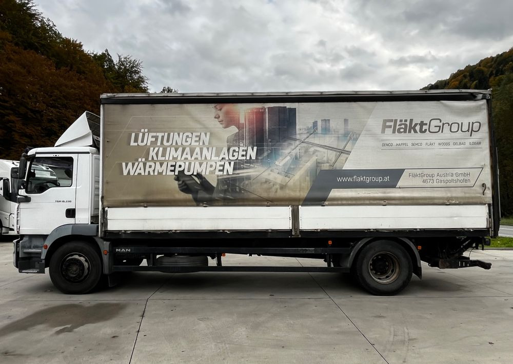 MAN TGM 18.330 4x2 // Zabudowa Burtowa // Manual // Specjalny // Ładowność 9600kg // - Caminhão com lona: foto 5 MAN TGM 18.330 4x2 // Zabudowa Burtowa // Manual // Specjalny // Ładowność 9600kg // - Caminhão com lona: foto 5