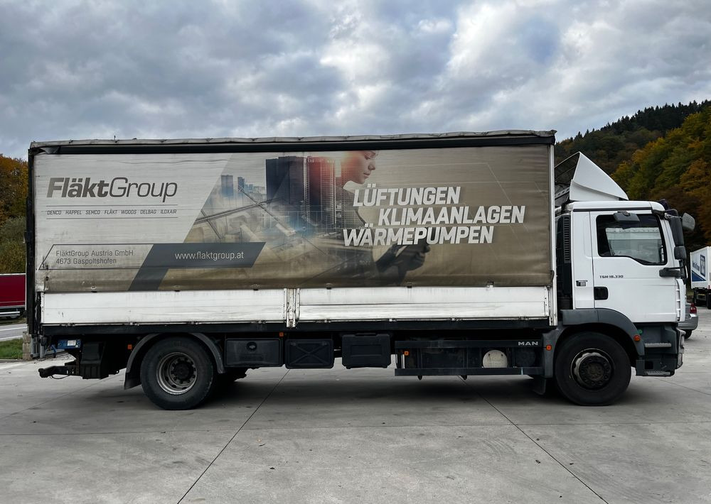MAN TGM 18.330 4x2 // Zabudowa Burtowa // Manual // Specjalny // Ładowność 9600kg // - Caminhão com lona: foto 4 MAN TGM 18.330 4x2 // Zabudowa Burtowa // Manual // Specjalny // Ładowność 9600kg // - Caminhão com lona: foto 4