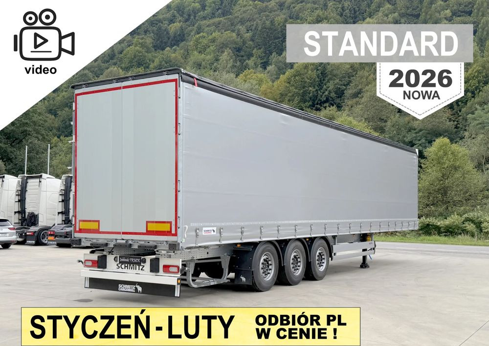 Schmitz Cargobull STANDARD - Semi-reboque de lona: foto 1 Schmitz Cargobull STANDARD - Semi-reboque de lona: foto 1