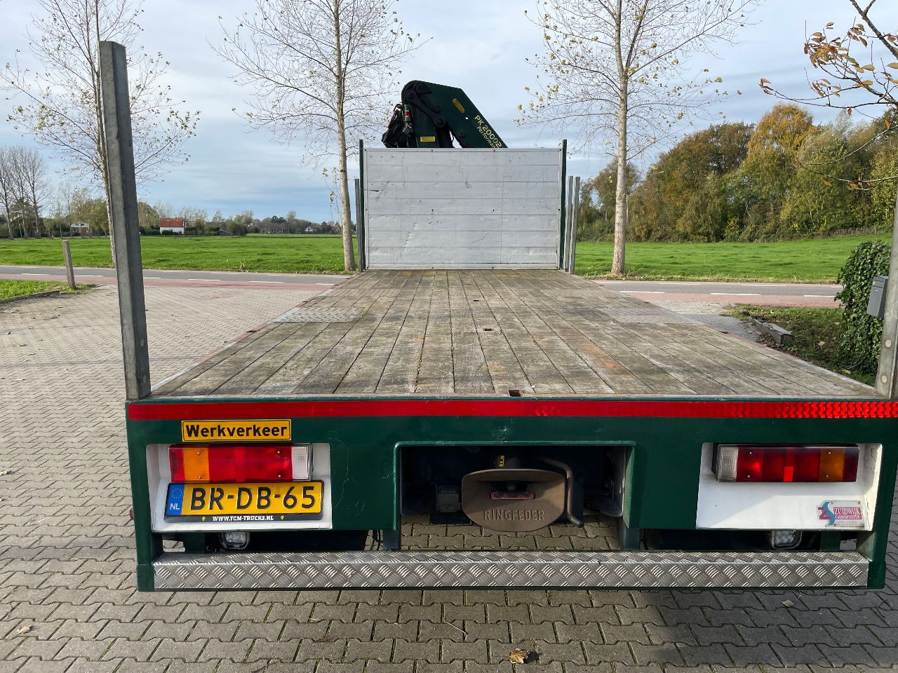 DAF CF 75.310 With Palfinger PK20002 crane - Camião de caixa aberta/ Plataforma, Caminhão grua: foto 5 DAF CF 75.310 With Palfinger PK20002 crane - Camião de caixa aberta/ Plataforma, Caminhão grua: foto 5