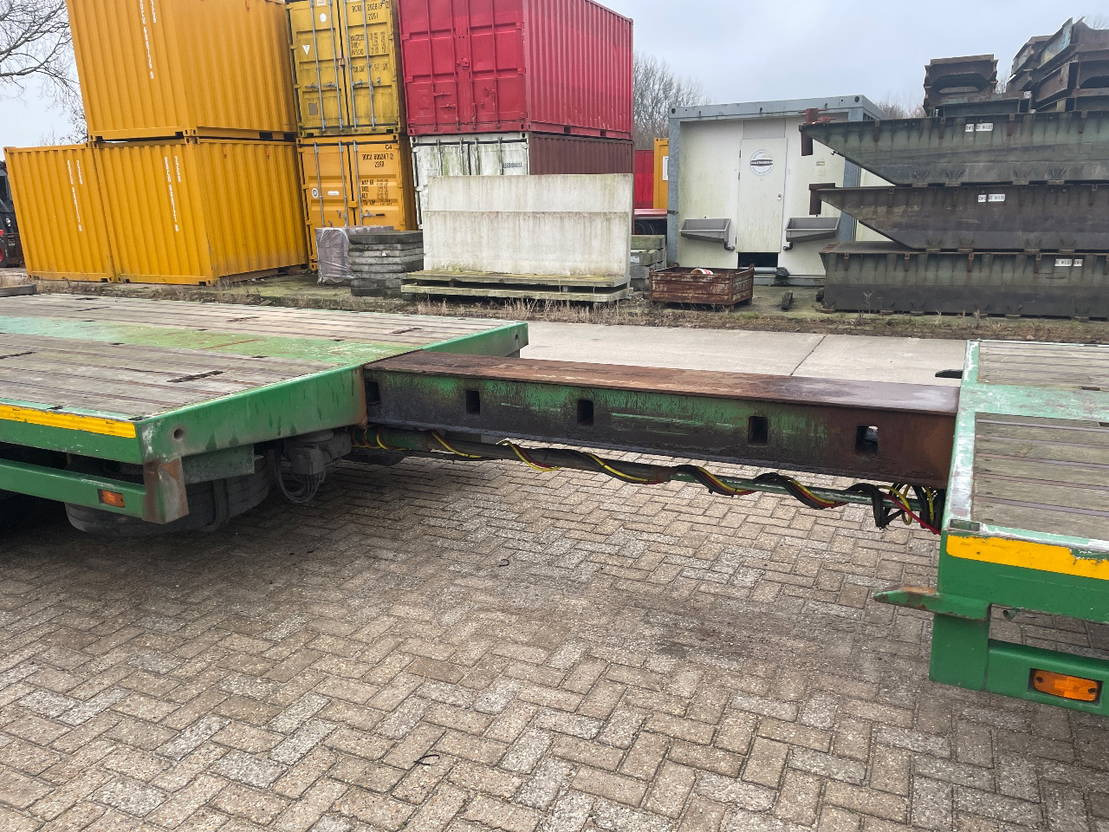 Reboque plataforma/ Caixa aberta DRACO Uitschuifbare aanhangwagen 700 - 1030 laadvloer: foto 11