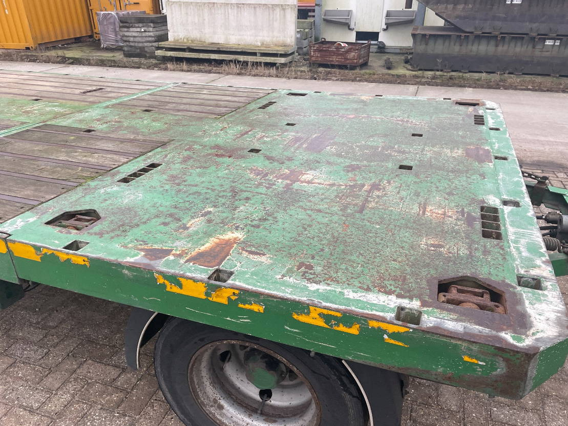 Reboque plataforma/ Caixa aberta DRACO Uitschuifbare aanhangwagen 700 - 1030 laadvloer: foto 16