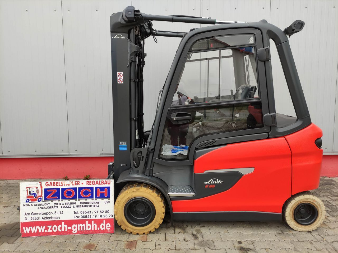 Linde E35HL-01-1252 *Batterie NEU* - Empilhadeira elétrica: foto 1 Linde E35HL-01-1252 *Batterie NEU* - Empilhadeira elétrica: foto 1
