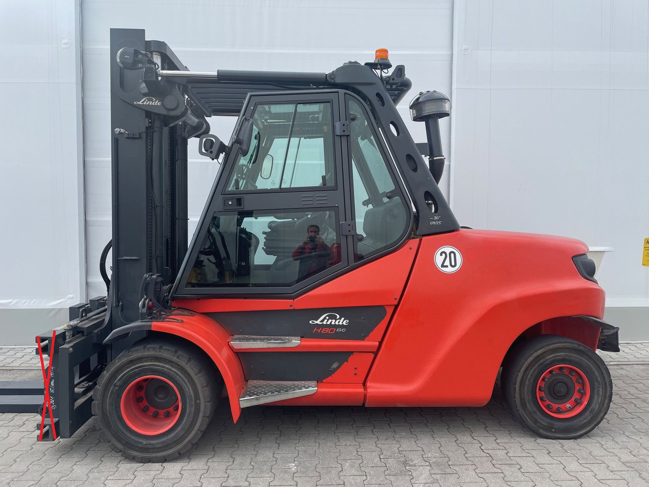 Linde H80D-03/1100-396 EVO - Empilhadeira a diesel: foto 1 Linde H80D-03/1100-396 EVO - Empilhadeira a diesel: foto 1