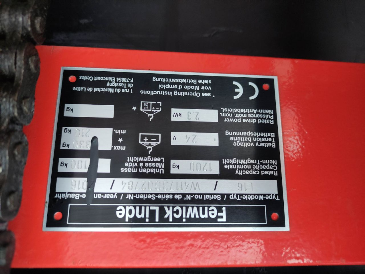 Linde L16-1173 (LACK NEU) - Stacker: foto 5 Linde L16-1173 (LACK NEU) - Stacker: foto 5