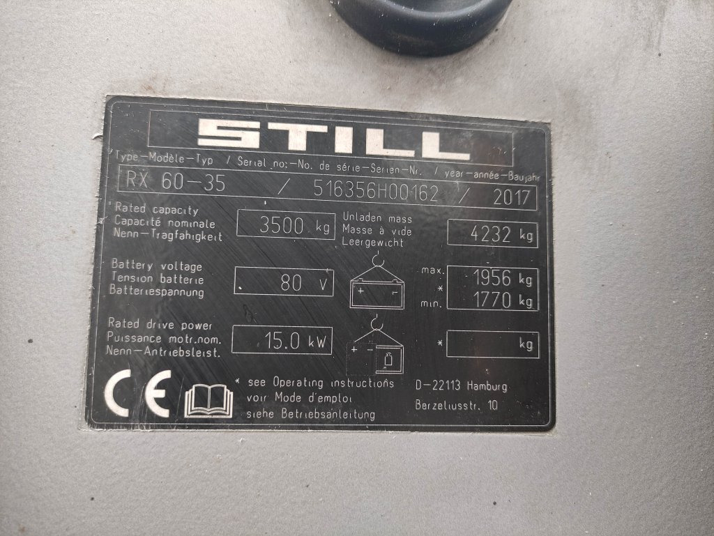 Empilhadeira elétrica Still RX60-35: foto 6