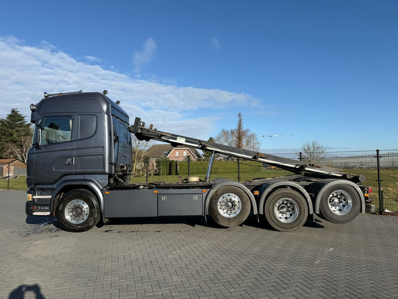 Scania R450 HANDGESCHAKELD, KABELSYSTEEM, ALCOA, LEATHER. - Caminhão polibenne: foto 4 Scania R450 HANDGESCHAKELD, KABELSYSTEEM, ALCOA, LEATHER. - Caminhão polibenne: foto 4