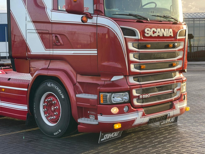 Tractor Scania R520 6X2/4, VOLLUCHT, SHOWTRUCK, LEER, RETARDER.: foto 11