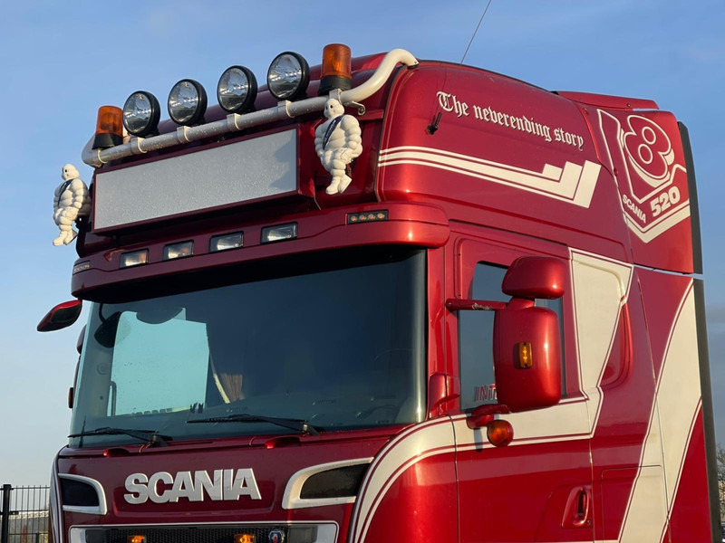 Tractor Scania R520 6X2/4, VOLLUCHT, SHOWTRUCK, LEER, RETARDER.: foto 8