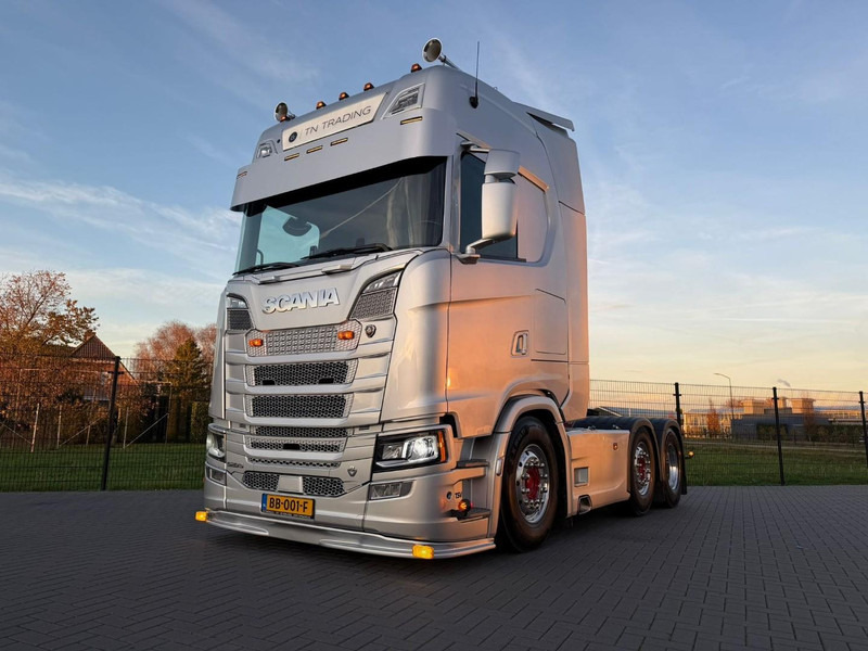 Scania S520 6X2/4, VOLLUCHT, LEER, RETARDER, PARK COOL, EURO 6D. - Tractor: foto 4 Scania S520 6X2/4, VOLLUCHT, LEER, RETARDER, PARK COOL, EURO 6D. - Tractor: foto 4