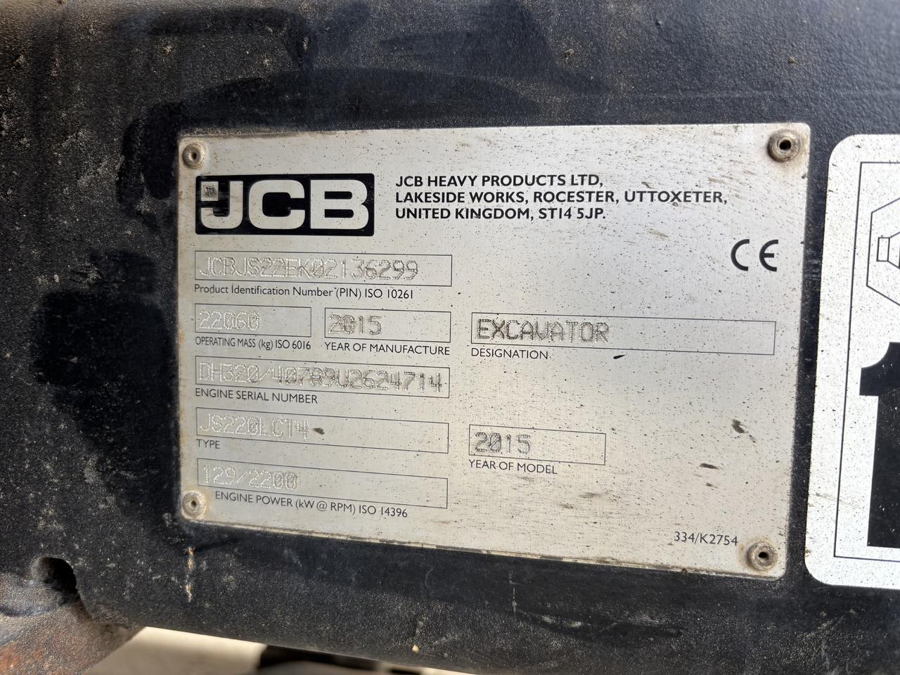 Escavadora de rastos JCB JS220LC: foto 15 Escavadora de rastos JCB JS220LC: foto 15