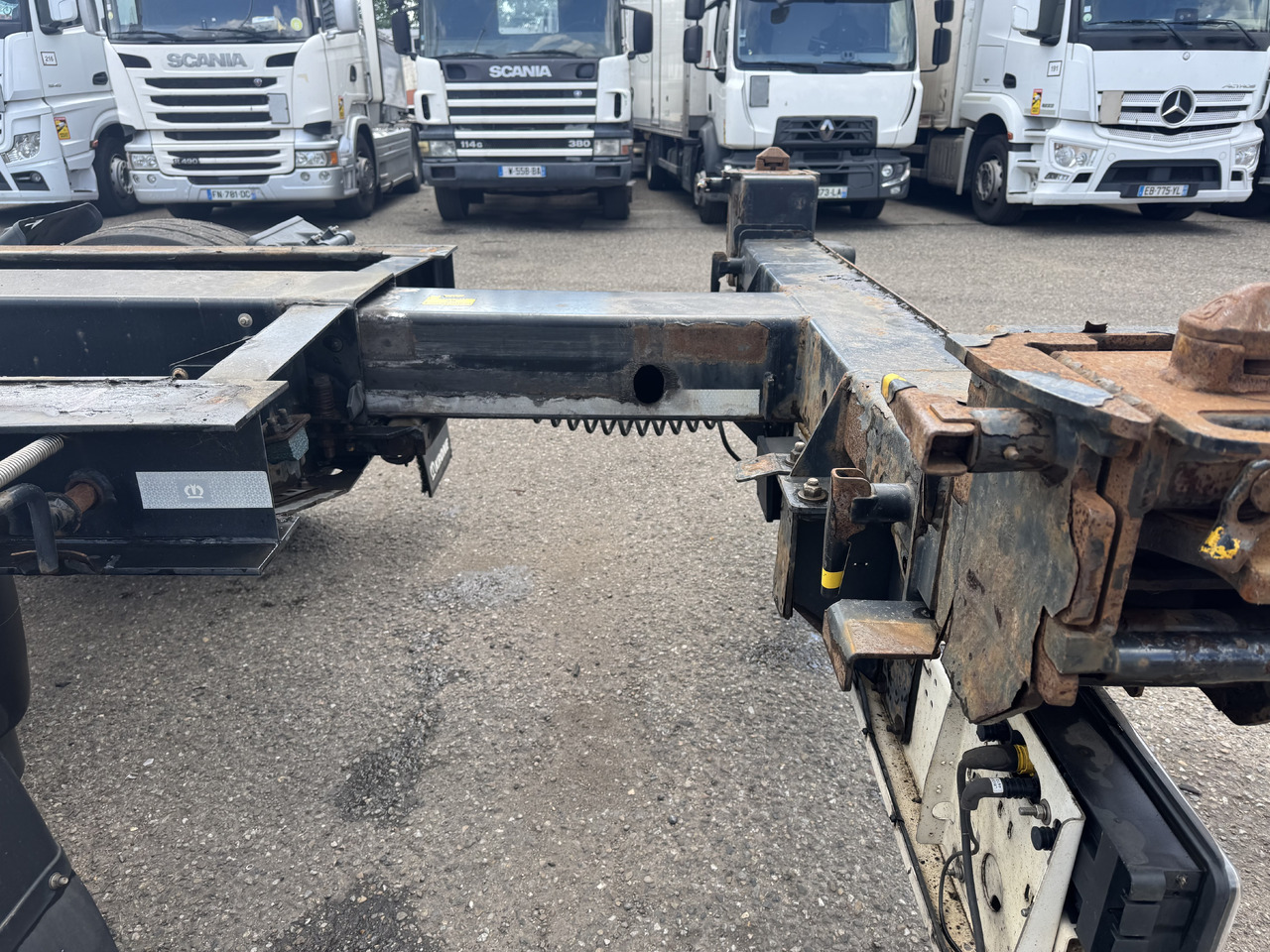 Krone - Semireboque transportador de contêineres/ Caixa móvel: foto 5 Krone - Semireboque transportador de contêineres/ Caixa móvel: foto 5