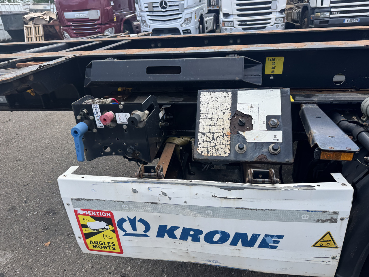 Krone - Semireboque transportador de contêineres/ Caixa móvel: foto 4 Krone - Semireboque transportador de contêineres/ Caixa móvel: foto 4