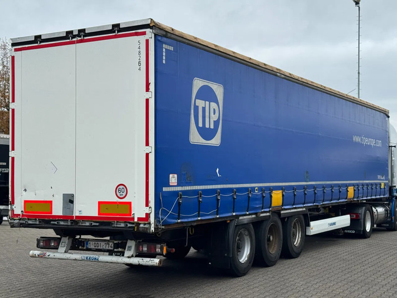 Krone Schuifzeil -Dak / BPW-Assen - Semi-reboque de lona: foto 1 Krone Schuifzeil -Dak / BPW-Assen - Semi-reboque de lona: foto 1