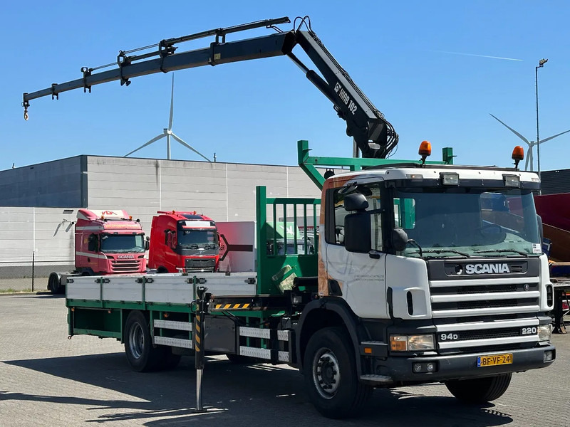 Scania P94-220 HIAB 102 / 5x Extentable / Euro 2 / Apk 02-2026! - Caminhão grua: foto 3 Scania P94-220 HIAB 102 / 5x Extentable / Euro 2 / Apk 02-2026! - Caminhão grua: foto 3