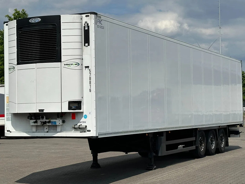 Schmitz Cargobull Carrier Vector 1550 / Rotos Disc / Lift-Axle / APK 04-2026 - Semireboque frigorífico: foto 1 Schmitz Cargobull Carrier Vector 1550 / Rotos Disc / Lift-Axle / APK 04-2026 - Semireboque frigorífico: foto 1