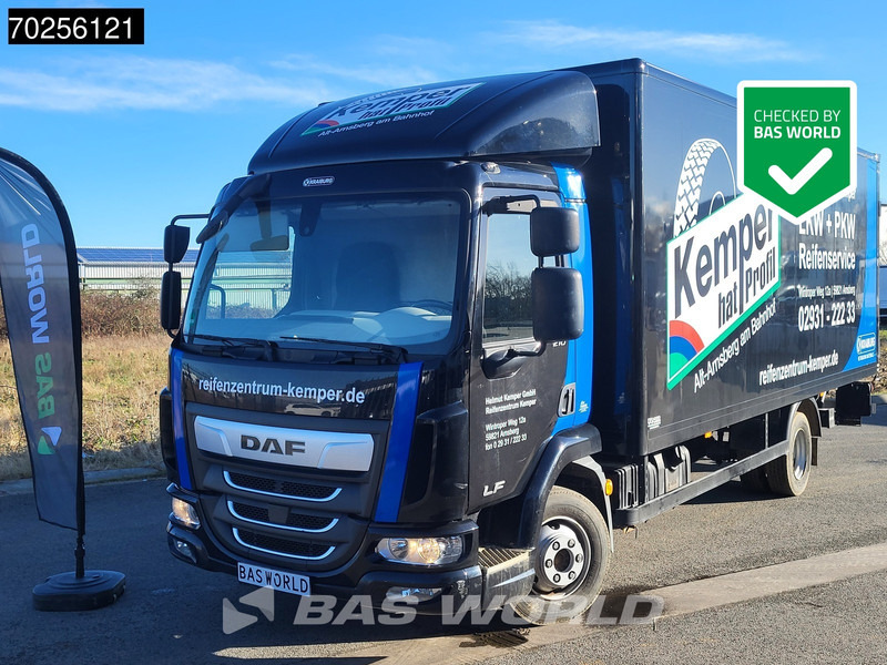 DAF LF 210 4X2 8tonner Manual Ladebordwand Euro 6 - Caminhão furgão: foto 1 DAF LF 210 4X2 8tonner Manual Ladebordwand Euro 6 - Caminhão furgão: foto 1