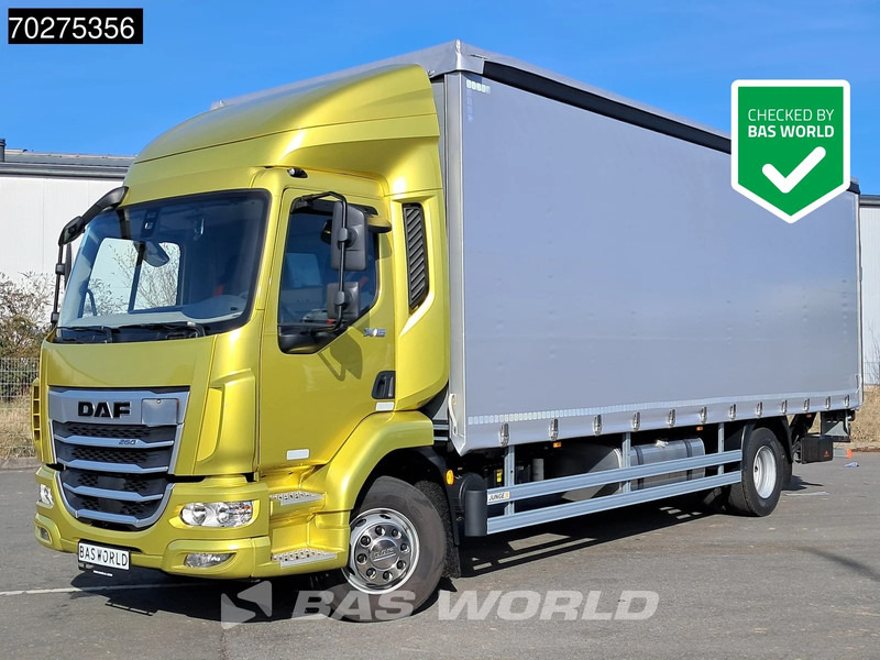 DAF XB 260 4X2 2024 registration 16tons Automatic Ladebordwand ACC Euro 6 - Caminhão com lona: foto 1 DAF XB 260 4X2 2024 registration 16tons Automatic Ladebordwand ACC Euro 6 - Caminhão com lona: foto 1