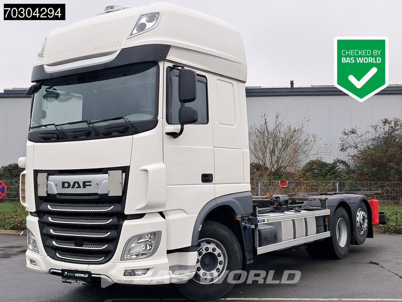 DAF XF 480 6X2 BDF SSC Retarder Lift+Steering Axle Automatic Euro 6 - Caminhão transportador de contêineres/ Caixa móvel: foto 1 DAF XF 480 6X2 BDF SSC Retarder Lift+Steering Axle Automatic Euro 6 - Caminhão transportador de contêineres/ Caixa móvel: foto 1