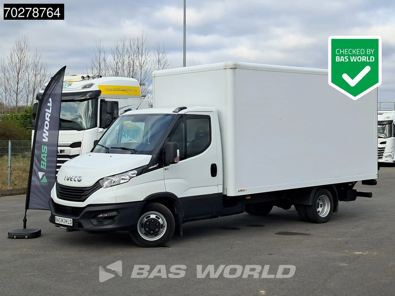 Iveco Daily 35C16 Automatik LBW 160PS Doppelbereifung Klima Kamera Koffer 19m3 A/C - Carrinha de contentor: foto 1 Iveco Daily 35C16 Automatik LBW 160PS Doppelbereifung Klima Kamera Koffer 19m3 A/C - Carrinha de contentor: foto 1