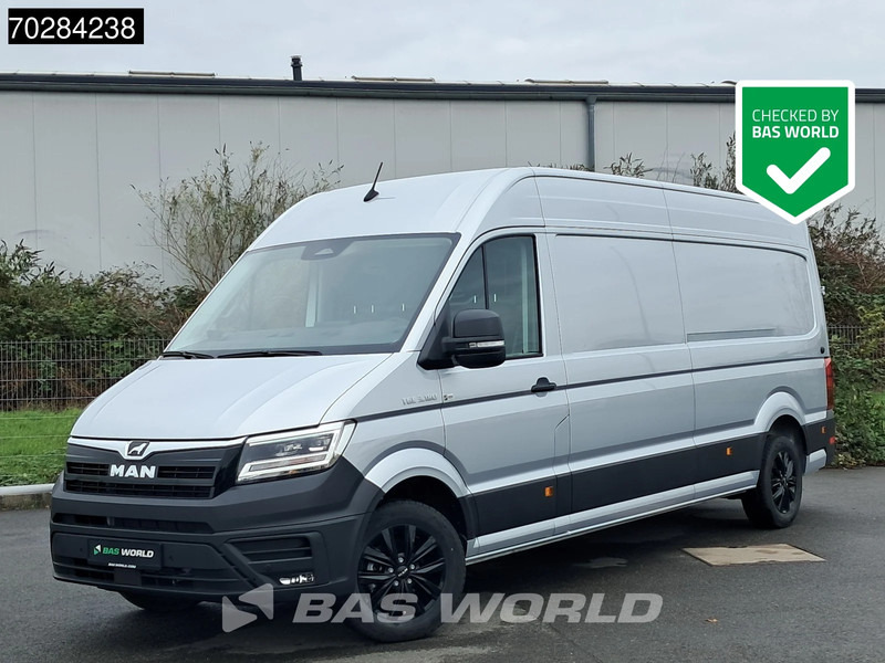 MAN TGE 3.180 Neu! Automatik 2025 Modell L4H3 AHK LED ACC Navi Klima Kamera Parkensensoren Euro6 L3H2 15m3 A/C Towbar - Furgão: foto 1 MAN TGE 3.180 Neu! Automatik 2025 Modell L4H3 AHK LED ACC Navi Klima Kamera Parkensensoren Euro6 L3H2 15m3 A/C Towbar - Furgão: foto 1