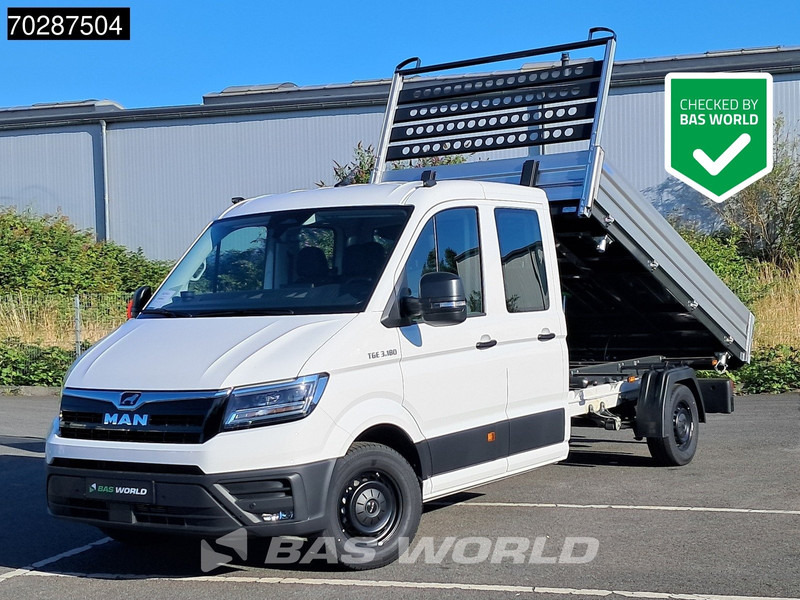 MAN TGE 3.180 Neu! Dreiseitenkipper Automatik 2025 Facelift 180PS AHK LED Klima Tempomat Navi ACC Euro6 Kieper 3m3 A/C Towbar Cruise control - Furgão basculante: foto 1 MAN TGE 3.180 Neu! Dreiseitenkipper Automatik 2025 Facelift 180PS AHK LED Klima Tempomat Navi ACC Euro6 Kieper 3m3 A/C Towbar Cruise control - Furgão basculante: foto 1