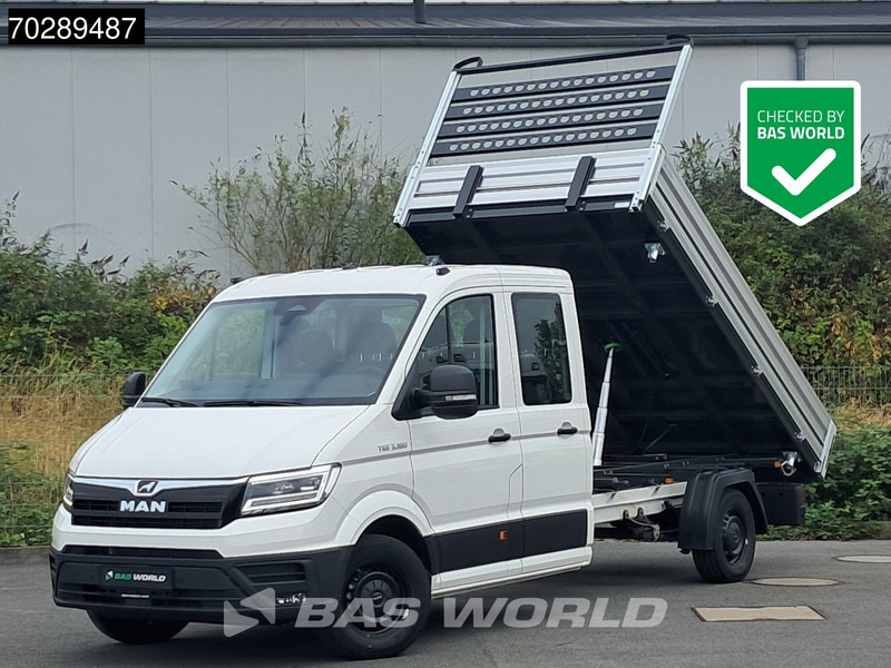 MAN TGE 3.180 Neu! Dreiseitenkipper Automatik 2025 Facelift 180PS AHK LED Klima Tempomat Navi ACC Euro6 Kieper 3m3 A/C Towbar Cruise control - Furgão basculante: foto 1 MAN TGE 3.180 Neu! Dreiseitenkipper Automatik 2025 Facelift 180PS AHK LED Klima Tempomat Navi ACC Euro6 Kieper 3m3 A/C Towbar Cruise control - Furgão basculante: foto 1