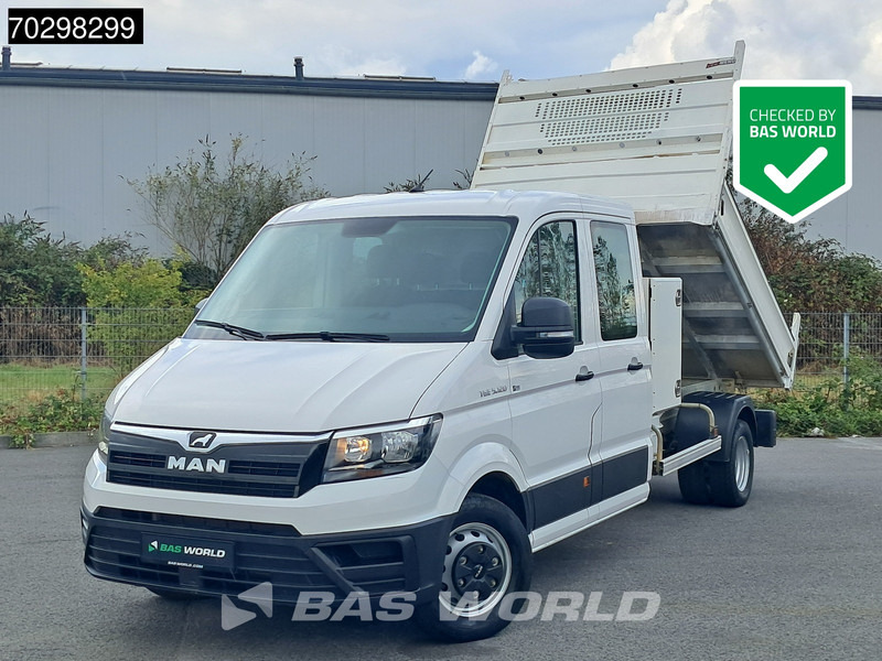 Volkswagen Crafter Kipper Doppel Kabine 3,5t AHK Navi Klima Tempomat Kamera Euro6 Kieper Tipper Benne 2m3 A/C Towbar Cruise control - Furgão basculante: foto 1 Volkswagen Crafter Kipper Doppel Kabine 3,5t AHK Navi Klima Tempomat Kamera Euro6 Kieper Tipper Benne 2m3 A/C Towbar Cruise control - Furgão basculante: foto 1