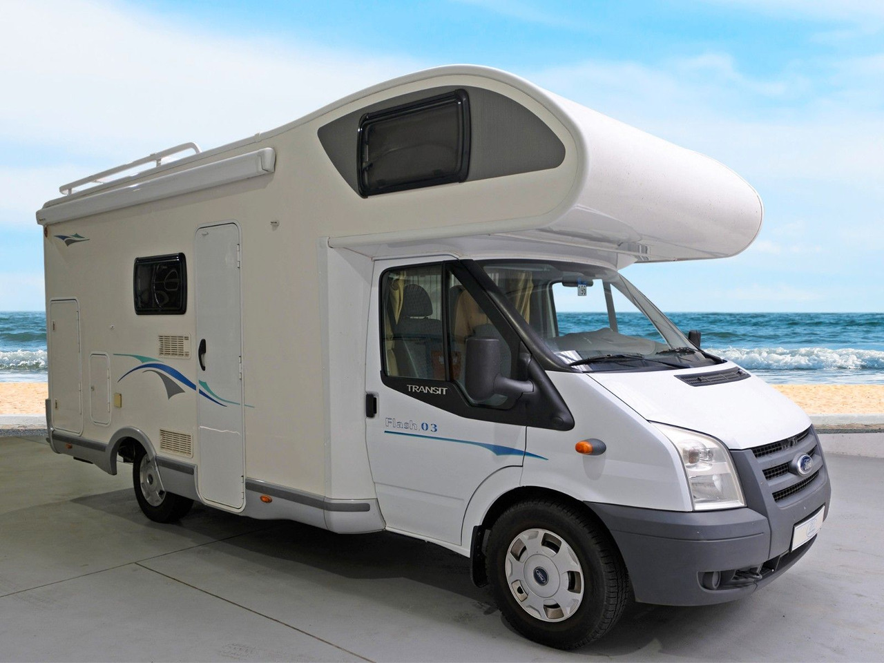 Chausson Flash 03 / Etagenbetten / 6 Schlafplätze / Klima - Autocaravana capucine: foto 1 Chausson Flash 03 / Etagenbetten / 6 Schlafplätze / Klima - Autocaravana capucine: foto 1