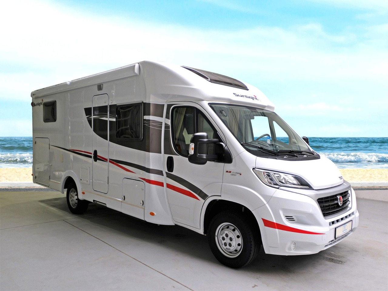 Sunlight T 67/1.Hand/Einzelbetten+Hubbett/TOP - Autocaravana perfilada: foto 1 Sunlight T 67/1.Hand/Einzelbetten+Hubbett/TOP - Autocaravana perfilada: foto 1
