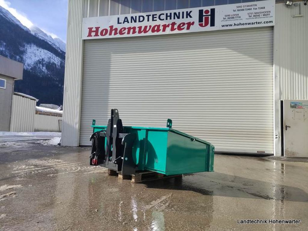 Stekro Kippmulde Hydraulisch 2,0m x 1,1m Dreipunkt und EURO-Aufnahme (14716) - Balde de Trator: foto 1 Stekro Kippmulde Hydraulisch 2,0m x 1,1m Dreipunkt und EURO-Aufnahme (14716) - Balde de Trator: foto 1