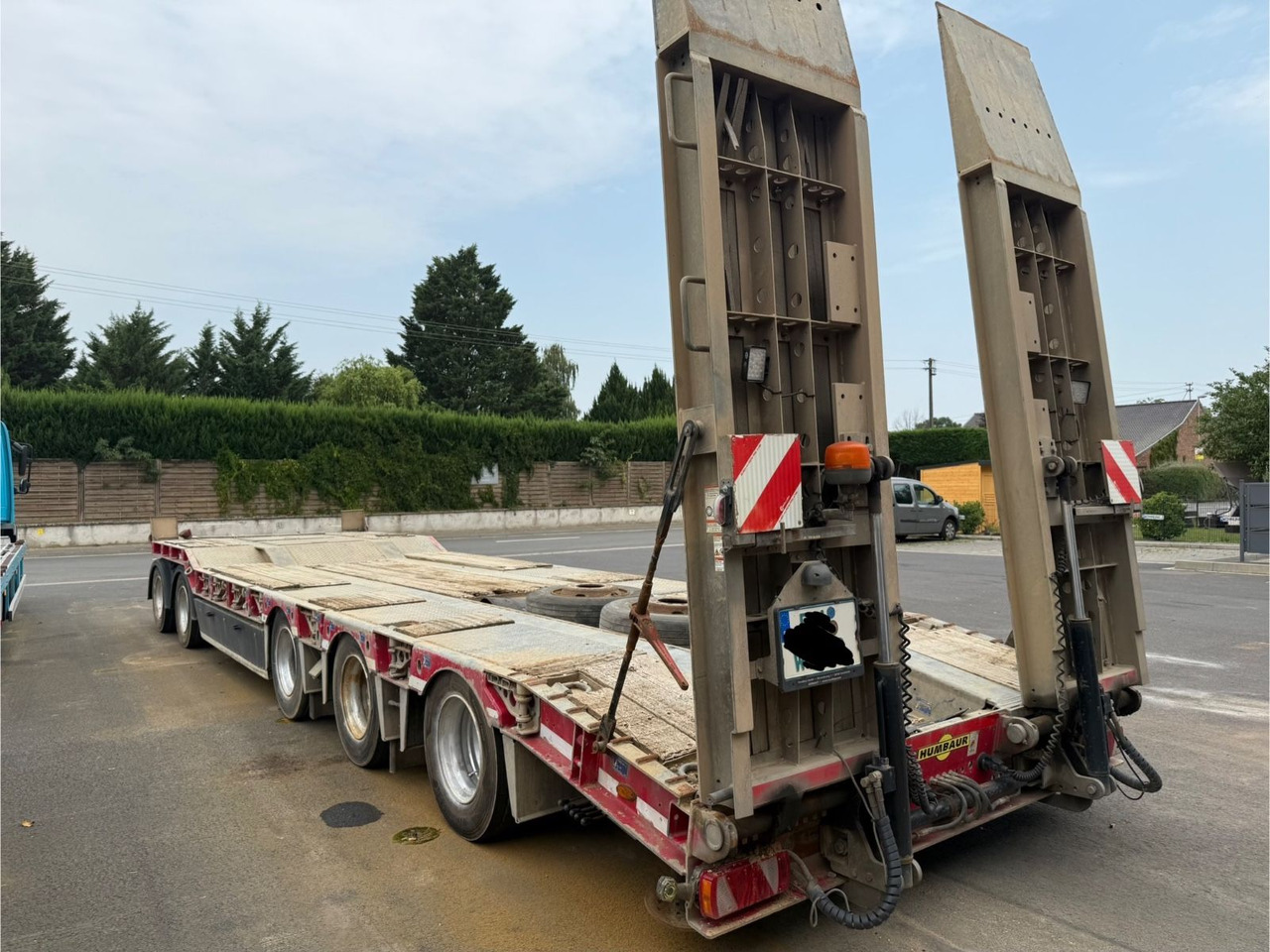 Humbaur 5-Achs Tieflader / Lift- und Lenkachse/ 50 to - Reboque baixa: foto 4 Humbaur 5-Achs Tieflader / Lift- und Lenkachse/ 50 to - Reboque baixa: foto 4