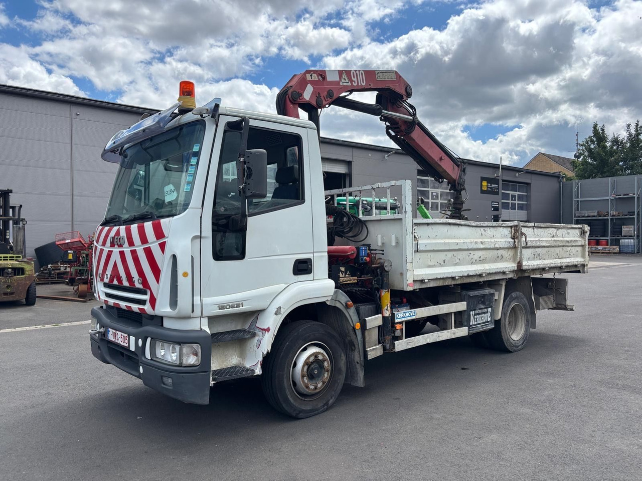 Iveco Eurocargo ML120E21 /Kipper/ Kran/ kein Brief! - Caminhão basculante, Caminhão grua: foto 1 Iveco Eurocargo ML120E21 /Kipper/ Kran/ kein Brief! - Caminhão basculante, Caminhão grua: foto 1