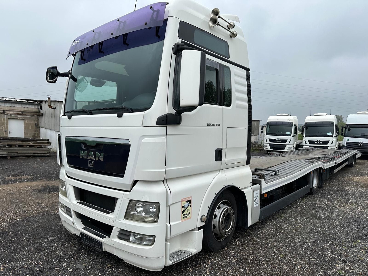 MAN TGX 18.360 Flachzug*3er*XXL*Winde*Retarder - Caminhão transporte de veículos: foto 2 MAN TGX 18.360 Flachzug*3er*XXL*Winde*Retarder - Caminhão transporte de veículos: foto 2