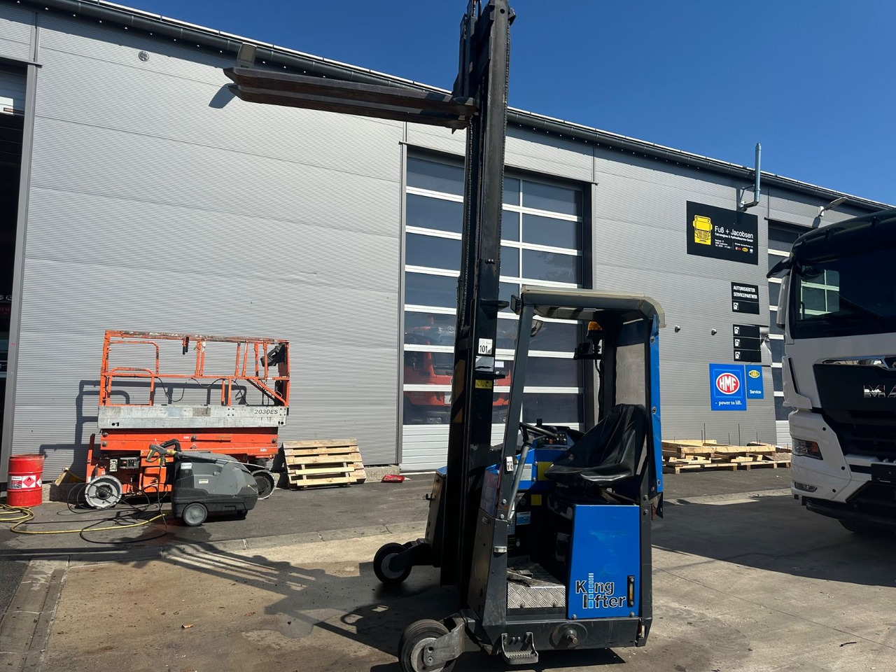 Terberg TKL-M 1x3 Kinglifter Mitnahmestapler*TOP - Empilhadeira a diesel: foto 2 Terberg TKL-M 1x3 Kinglifter Mitnahmestapler*TOP - Empilhadeira a diesel: foto 2