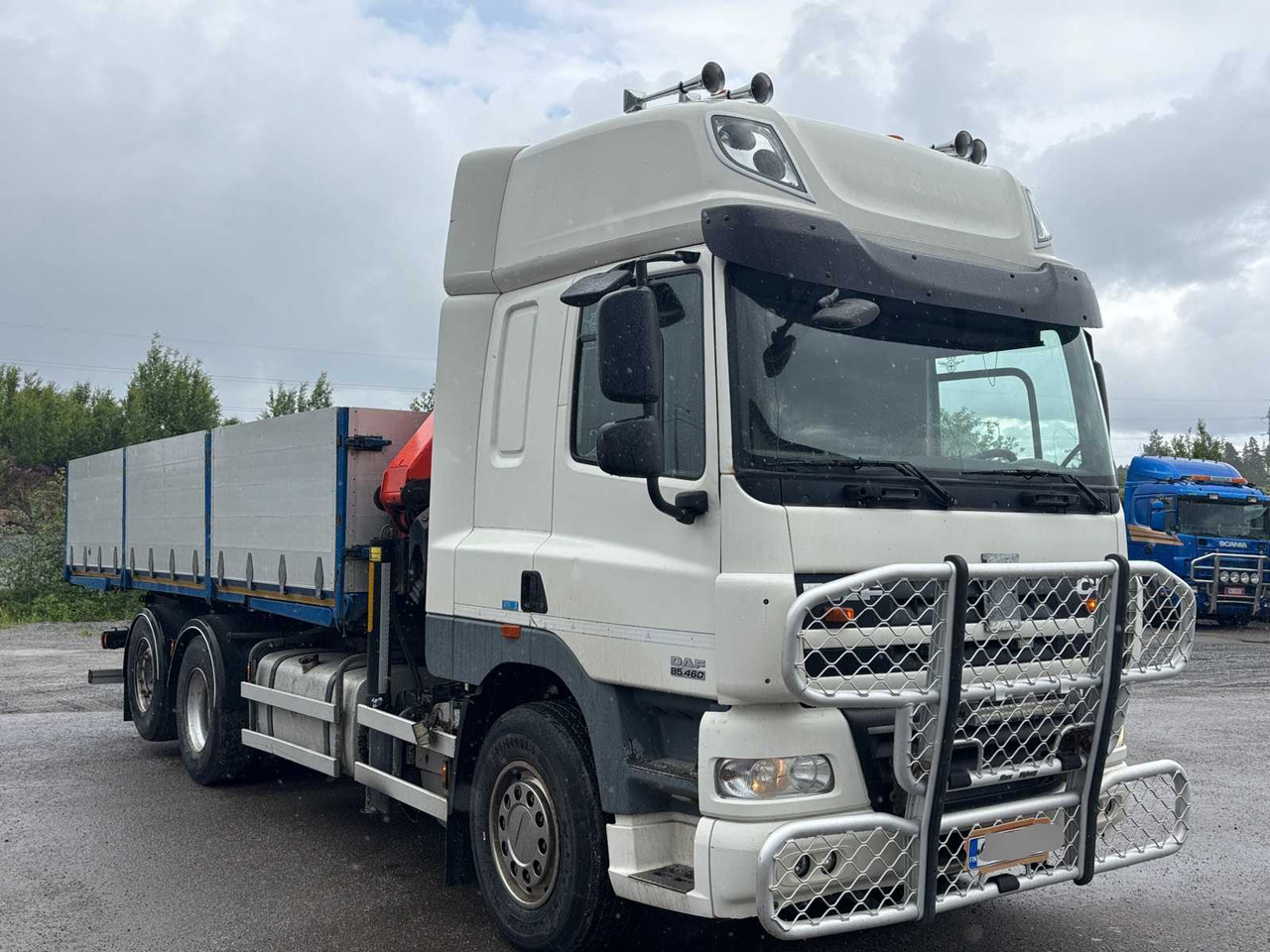 Truck DAF CF 85.460 FAN + Crane Palfinger PK 17000 - Camião de caixa aberta/ Plataforma, Caminhão grua: foto 3 Truck DAF CF 85.460 FAN + Crane Palfinger PK 17000 - Camião de caixa aberta/ Plataforma, Caminhão grua: foto 3