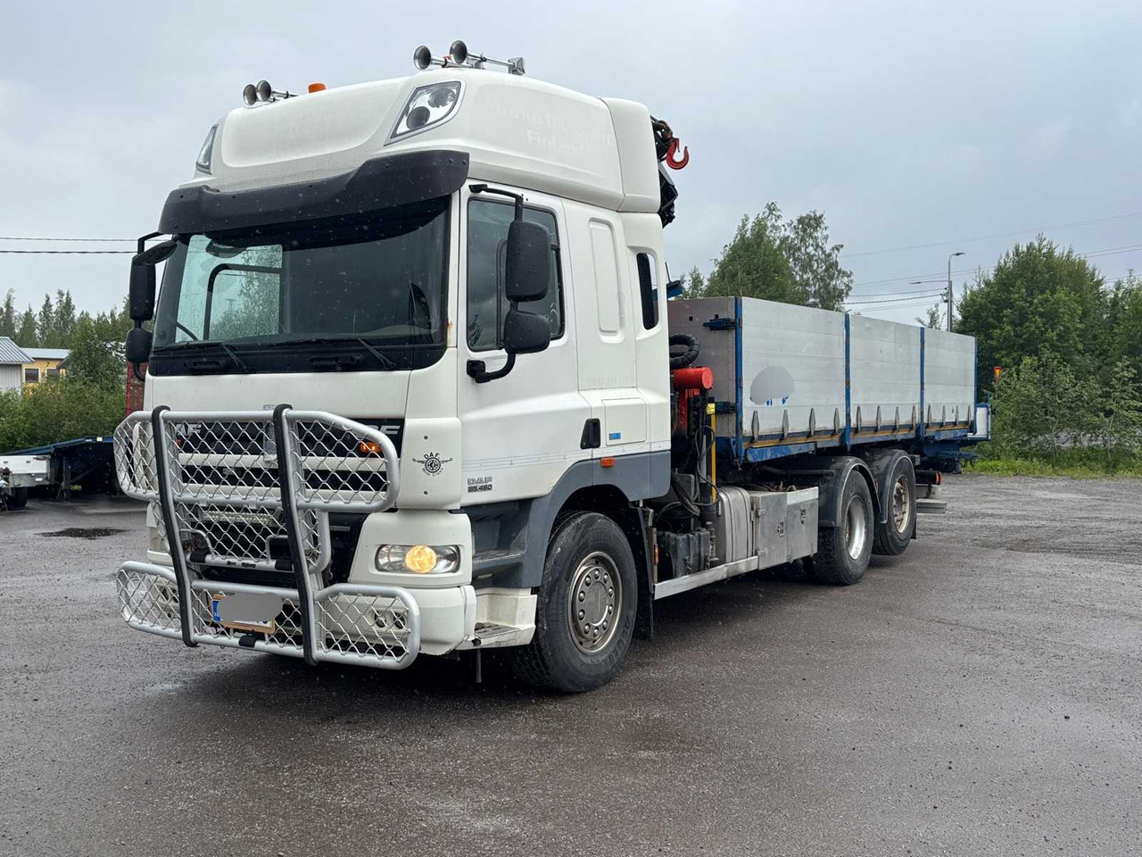 Truck DAF CF 85.460 FAN + Crane Palfinger PK 17000 - Camião de caixa aberta/ Plataforma, Caminhão grua: foto 1 Truck DAF CF 85.460 FAN + Crane Palfinger PK 17000 - Camião de caixa aberta/ Plataforma, Caminhão grua: foto 1