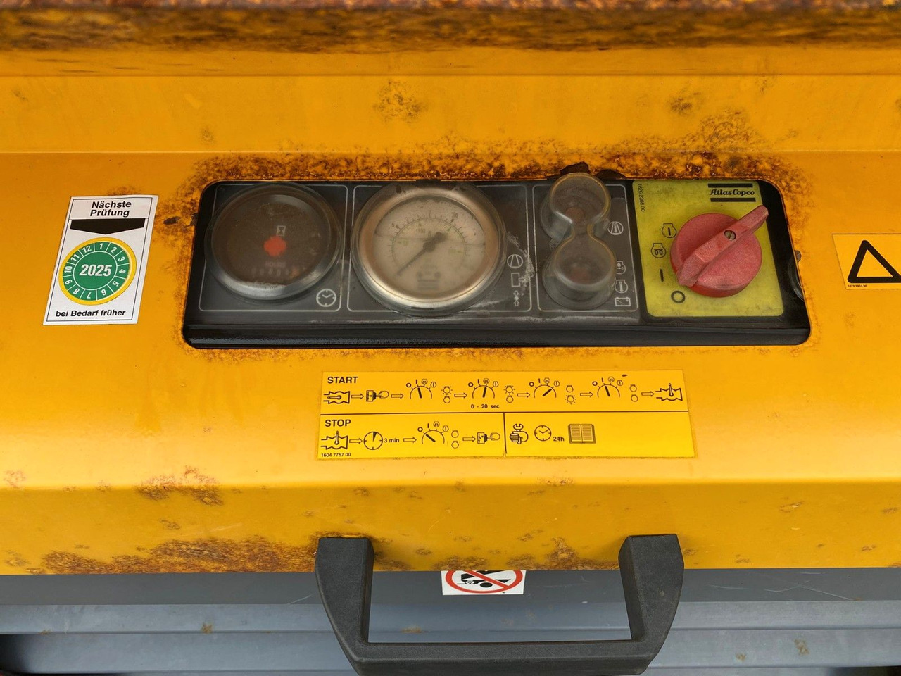 Atlas Copco ATLAS COPCO XAS 37 KD 800 STD. - Compressor de ar: foto 4 Atlas Copco ATLAS COPCO XAS 37 KD 800 STD. - Compressor de ar: foto 4