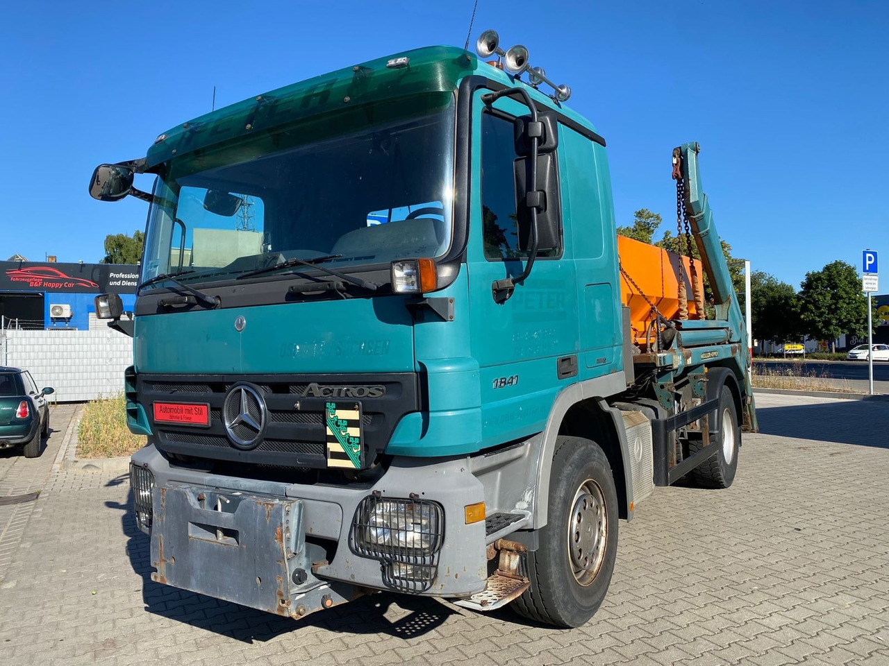 Mercedes-Benz Actros 2/3 6-Zyl. 1841 MEILER ABSATZKIPP. WINTER - Caminhão basculante: foto 1 Mercedes-Benz Actros 2/3 6-Zyl. 1841 MEILER ABSATZKIPP. WINTER - Caminhão basculante: foto 1