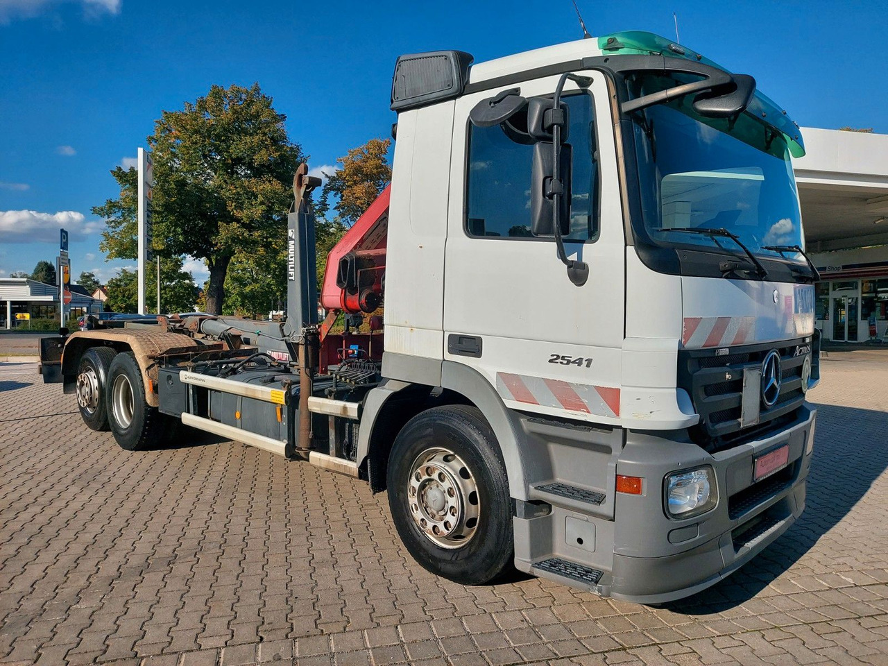 Mercedes-Benz Actros 6-Zyl. 2541 HMF KRAN ABROLLKIPPER - Caminhão polibenne, Caminhão grua: foto 5 Mercedes-Benz Actros 6-Zyl. 2541 HMF KRAN ABROLLKIPPER - Caminhão polibenne, Caminhão grua: foto 5