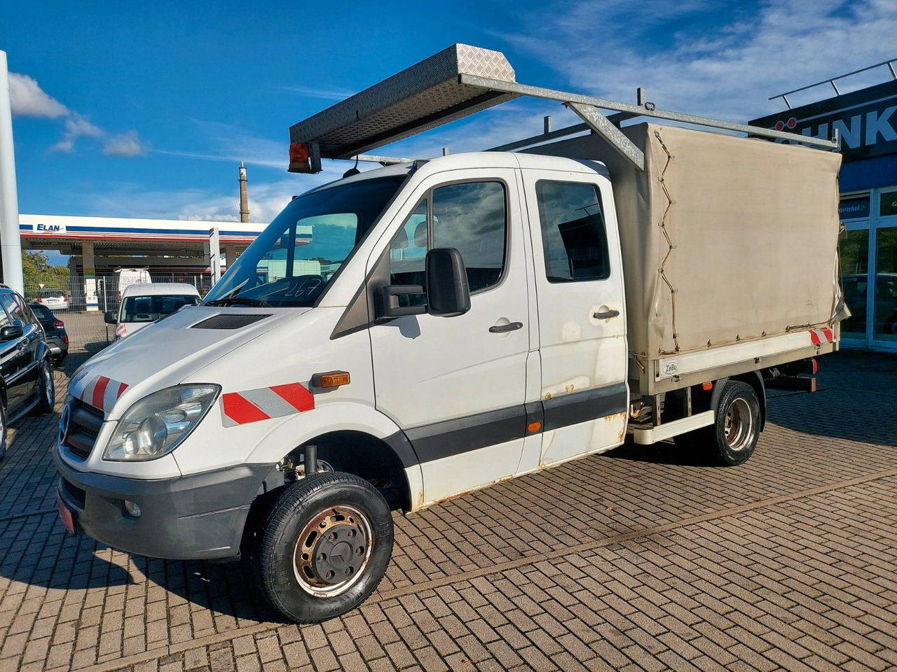 Mercedes-Benz Sprinter II Pritsche DoKa 516 4X4 Plane 6 Sitze - Furgão de toldo, Carrinha cabine dupla: foto 3 Mercedes-Benz Sprinter II Pritsche DoKa 516 4X4 Plane 6 Sitze - Furgão de toldo, Carrinha cabine dupla: foto 3
