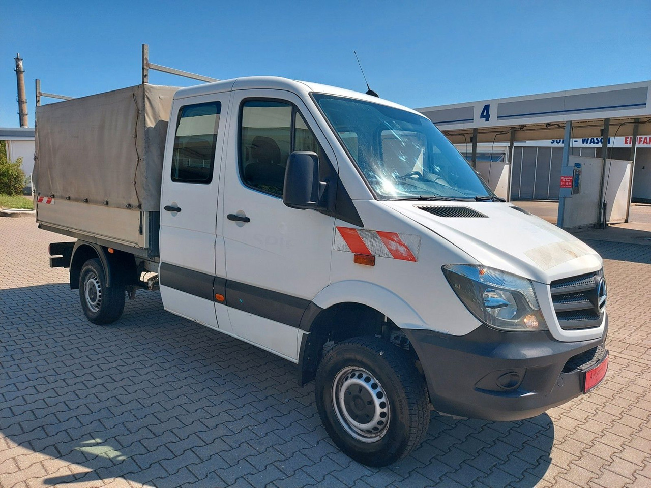 Mercedes-Benz Sprinter II Pritsche DoKa 6 Sitze 316 CDI 4X4 - Furgão de passageiros: foto 1 Mercedes-Benz Sprinter II Pritsche DoKa 6 Sitze 316 CDI 4X4 - Furgão de passageiros: foto 1